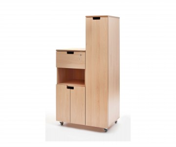 Hospital Furniture - New Hospital Bedside Cabinet With Hospital Wardrobe Option