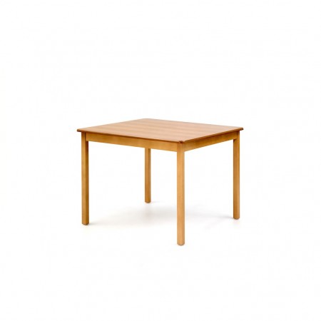 Square dining table, standard finish