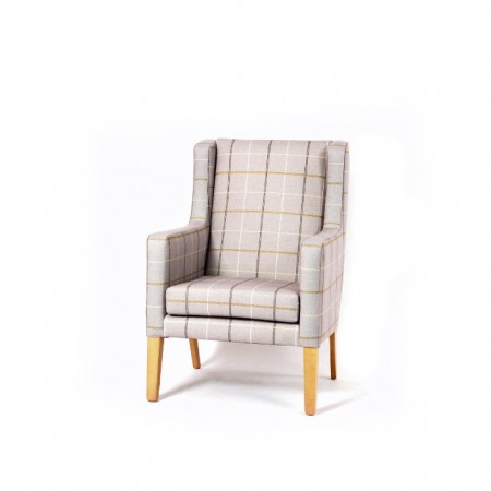 Arran high back lounge chair