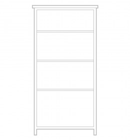 Tall Bookcase