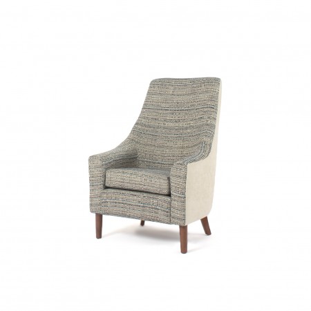 Rona high back lounge chair