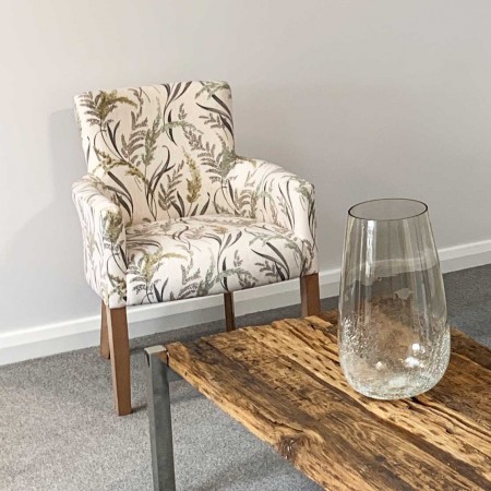 Canterbury care home desk or dining tub chair in reception area