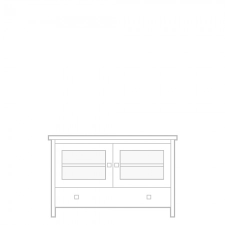 New England TV unit, large