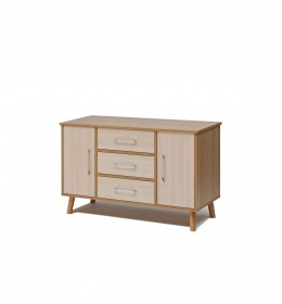 Sideboard, high, 3 drawer