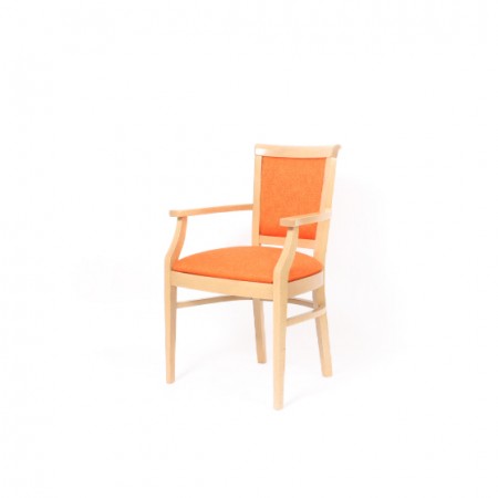 Milano arm dining chair