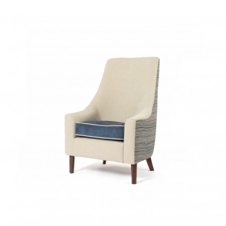 Rona high back lounge chair