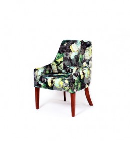 Rona tub chair for hotels, sports and social clubs and care homes - here in Panaz fabric